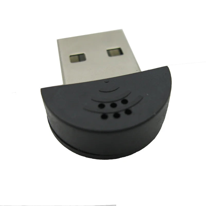 USB Microphone - Mini USB Computer Microphone - Wireless Mic - USB Condenser Microphone with External Sound Card