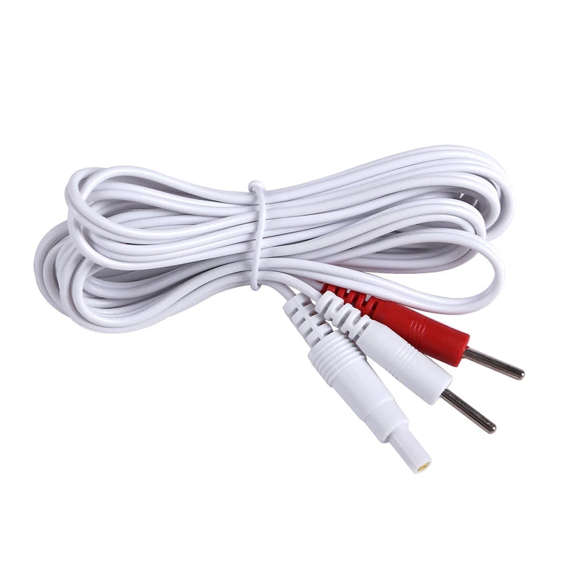 Electrode Lead Wires Standard Connect Cables For Tens / Ems Muscle Stimulator Electrode Pads Massage Digital Therapy Machines