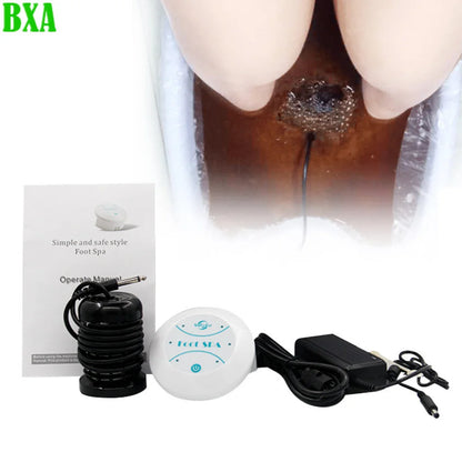 Portable Foot Bath Massage Ion Cleanse Ionic Detox Foot Detox Arrays Aqua Spa Ionic Detox Foot Bath Aqua Cell Foot Spa Machine