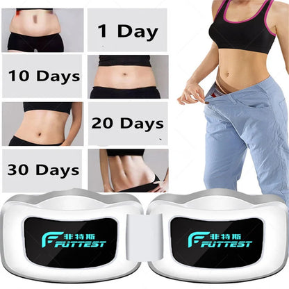 Eletric Abdominal Massage Belt EMS Muscle Stimulation Anti-cellulite Massager  Belly Slimming Fat Burner Body Massage