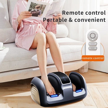 Heavy NEW Foot Massager with Heating and Tilt Adjustment Mode Timer and Remote Control Shiatsu Massage Stop Calf Hand Forearm