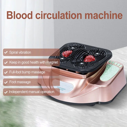 Home To Promote Blood Circulation Automatic Foot Massage Machine Spiral Vibration Platform Whole Hip Adjustable Speed