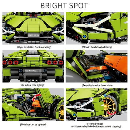 Technical Racing Car Model Building Blocks City Classic Sport Speed Vehicle Compatible 42115 Bricks MOC Adult Gift Toys Children