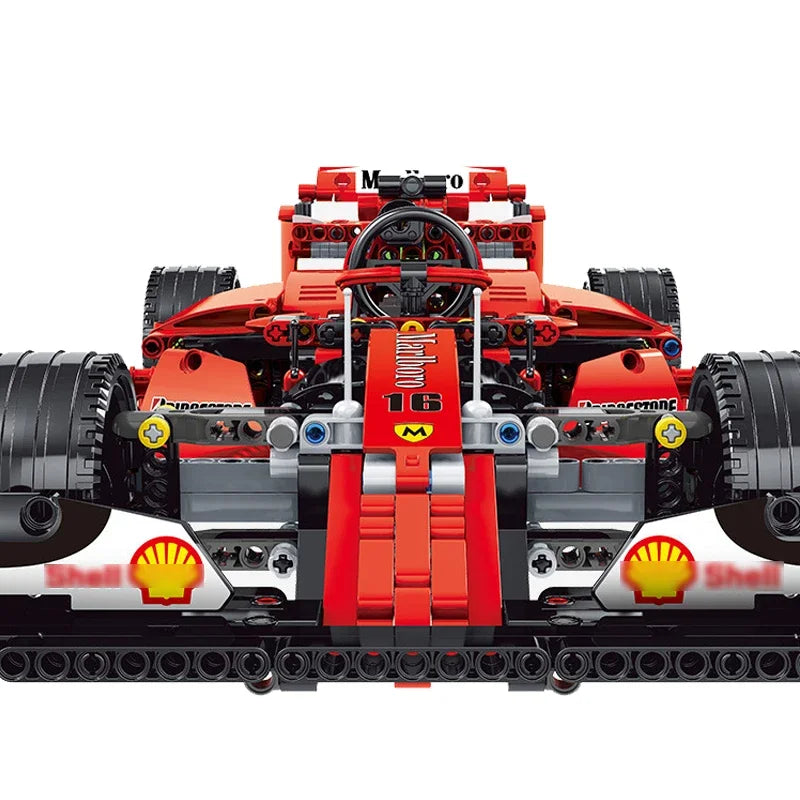 1099PCS Technical Kids MOC F1 Formula Sport Car Building Blocks Racing Vehicle Bricks Toys Gift for Boy Friend