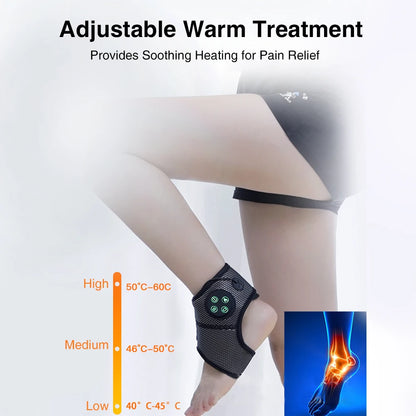 Smart Ankle Support Relaxation Treatment Ankle Massager Foot Compressed Air Massager Multifunctional Electric Vibrating Massager