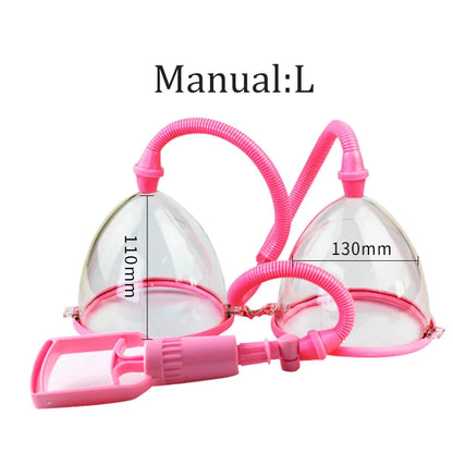 Vacuum Suction Pump Female Breast Enhancement Pump Magnetic Needle Cupping Treatment Set Breast Enhancement Tools