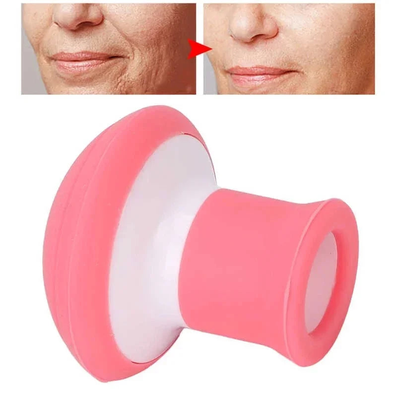 Silicone V Face Facial Lifter Slimming Face Lifter Double Thin Wrinkle Removal Blow Breath Exerciser Masseter Muscle Line Tools