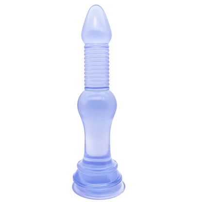 1pc Oversized Anal Plug Dildo Stimulate Anus Vagina Soft Butt Plug Dick Long Anal Dilator Penis with Suction Cup Sex Toy