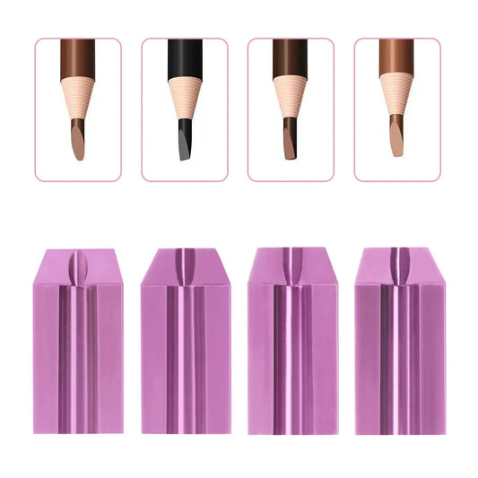 4 In 1 Eyebrow Pencil Sharpener Microblading Waterproof Tattoo Makeup Professional Eyebrow Pen Microblading Sharpener