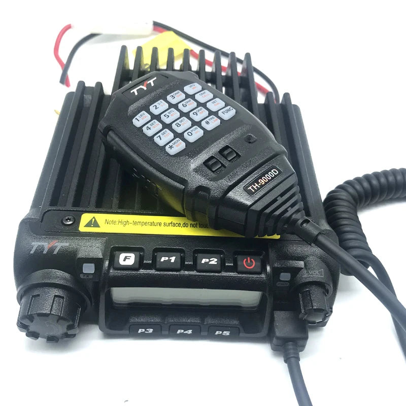 TYT TH-9000D Car Radio VHF 136-174Mhz/UHF 400-490Mhz/220-260MHz 200CH 60W High/Mid/Low Power Transceiver Selectable Walkie Talki