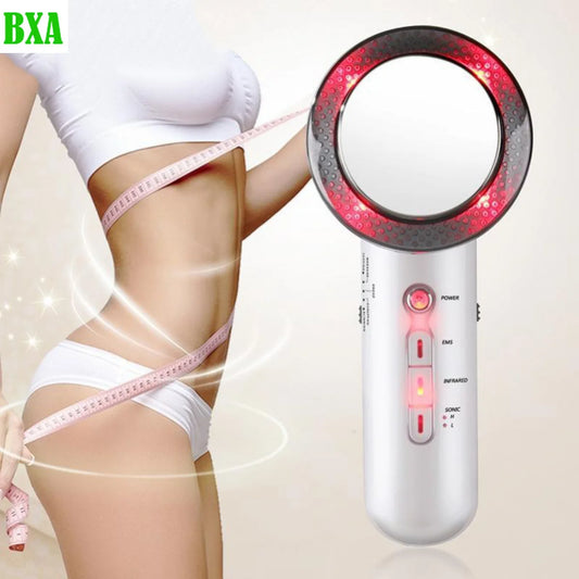 EMS Ultrasound Cavitation 3 in 1 Ultrasonic Body Slimm Massager Infrared Therapy Ultrasound Therapy Beauty Tool Skin Tightening