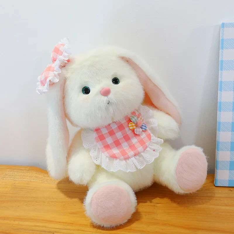 40cm/55cm Cute Stuffed Animals Ins Lucky Rabbit Doll Plush Toy High Value Internet Celebrity Plush Doll Hug Bear Children's Gift