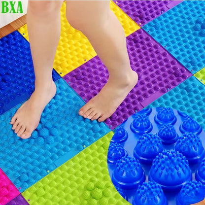 29*39cm Big Foot Massage Pad Durable Reflexology Toe Pressure Blood Circulation Plate Mat For Massager Foot Health Massage Tool