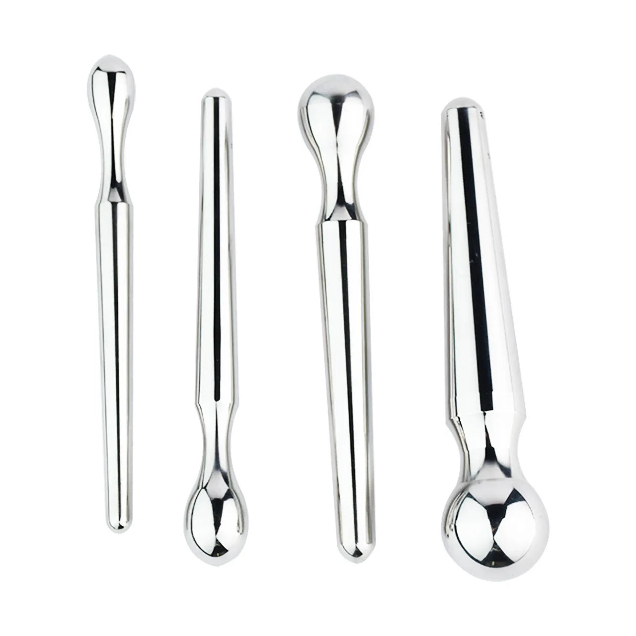 1pcs Stainless Steel Horse Eye Stick Urethral Plugging Dilator Smooth Integrated Double Head Multifunctional Unisex Anal Plug