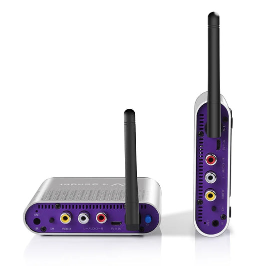 2.4G Wireless AV Transmitter and Receiver - Supports Infrared Wireless Audio and Video