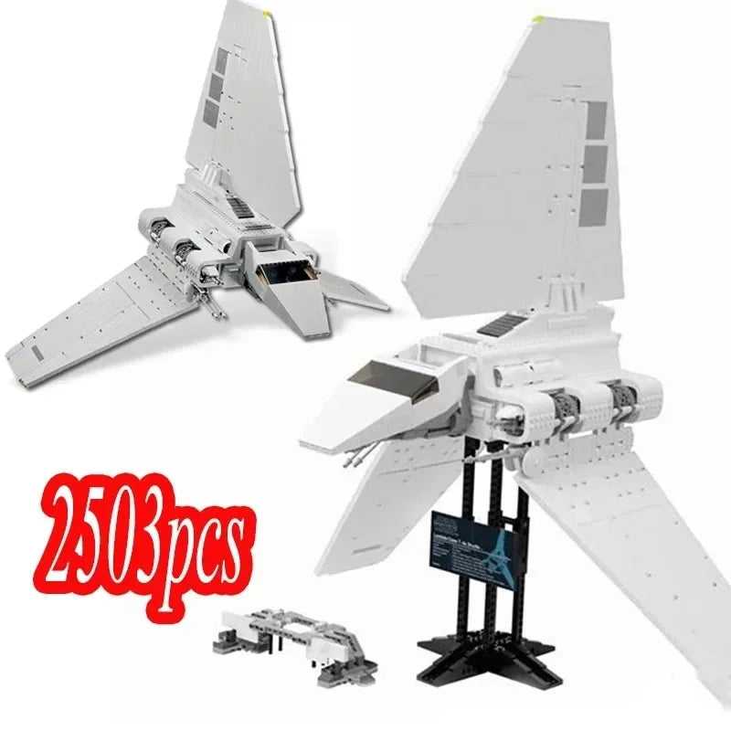 2503Pcs Moc Star Plan The Imperial Shuttle Building Blocks Toys for Christmas Birthday Gifts Children Compatible with 10212 Kids