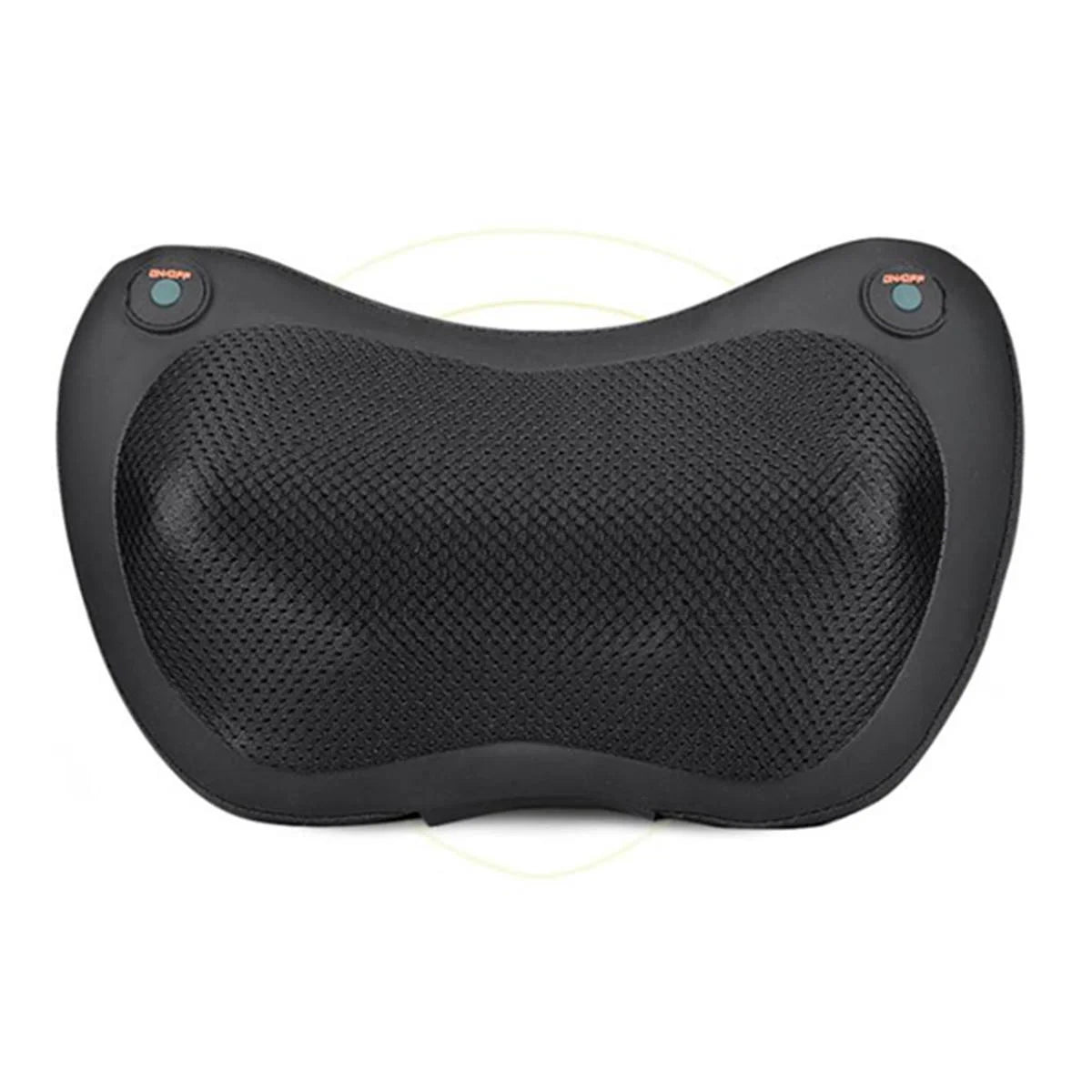 4-Heads Shiatsu Massage Pillow 3 speed Electric Head Relax Infrared Heating Shoulder Back Neck Cervical Massager for Car Home