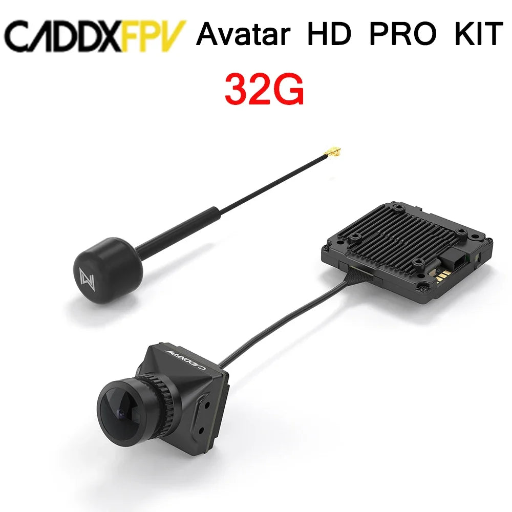 Walksnail Avatar HD Pro Kit 1080P/60fps FOV 1/1.8inch Starvis Ⅱ Sensor Pro Camera Image 32G Built-in Storage Gyroflow V2 VTX FPV