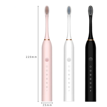 New Ultrasonic Sonic Electric Toothbrush for Adult & Children USB Charge Rechargeable Soft Fur Waterproof Tooth Brush Washable