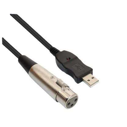 3m USB Microphone Cable, Micro USB Cable for Microphone Recording, Connect To Computer, 3m Computer Cable