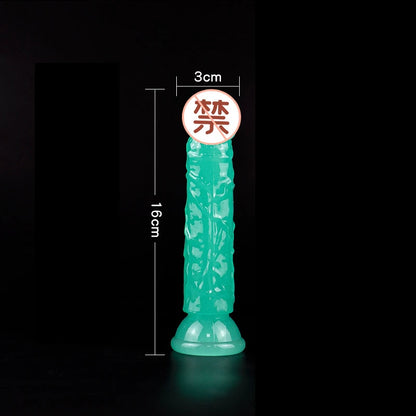 1pc Luminous Simulation Dildo Realistic Penis For Women with Suction Cup XL Thick Couple Erotic Sex Anal Adult Toys for Men Toy