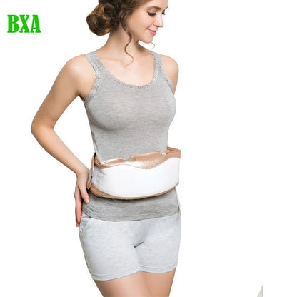 Electric Fitness Abdominal Massage Body Slimming Belt Abdominal Body Slimming Belt Waist Band USB Recharge Waist Trainer Unisex