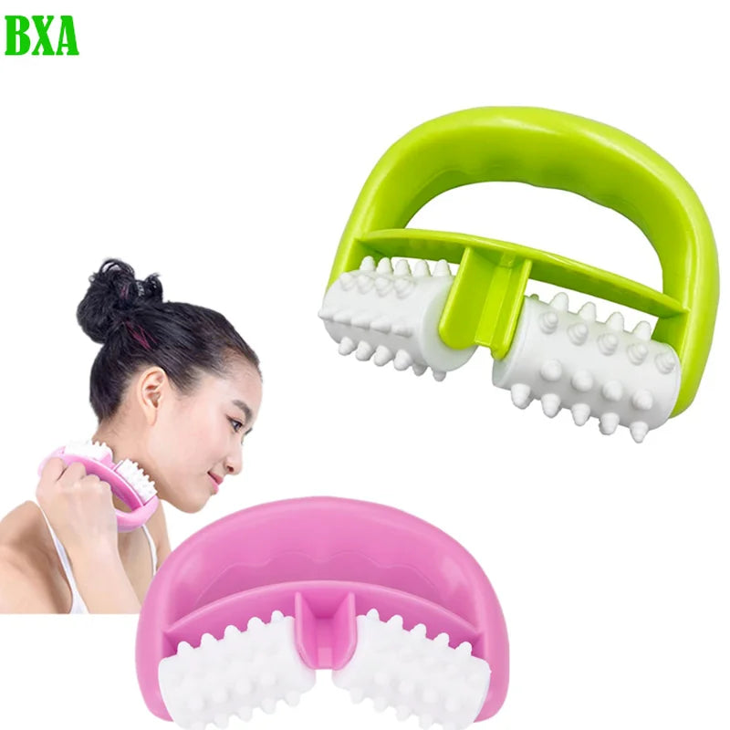 Manual Two-Wheel Roller Massage Fast Anti Cellulite Roller Beauty Massager Anti Cellulite Roller Health Care Cellulite Massage