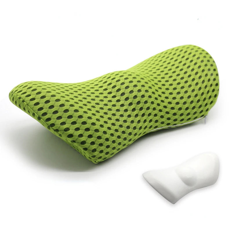 1pack Memory Foam Cushion Protect Lumbar Ergonomic Pain Support Side Back Back Relief Cushion Orthopedic Cushion Sleep