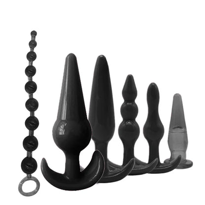 7pcs Anal Plugs Adult Sensory Toys Butt Plug Dilator SM Speculum Upgrade Pussy Clamp Plug Fetish Masturbation Sex Toy