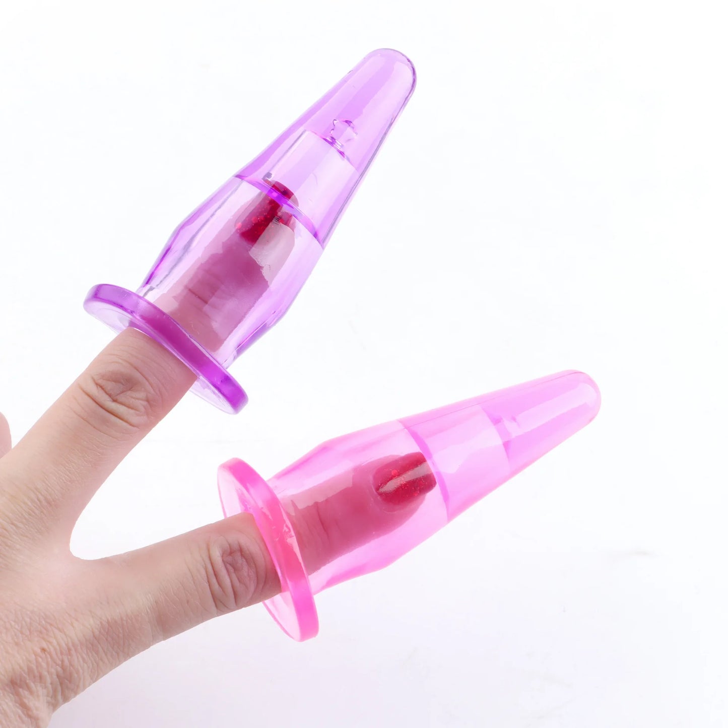 1ps Silicone Finger Anal Plug Sex Toys for Woman Man Erotic Dilator Anus Butt Plug Soft G-Spot Stimulation Thread Vagina Dilator