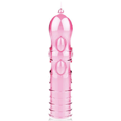 1PCS Transparent Colorful Crystal Penis Sleeve Enhancer G-Spot Stimulation Delayed Ejaculation Stronger Erection Sex Toy for Men