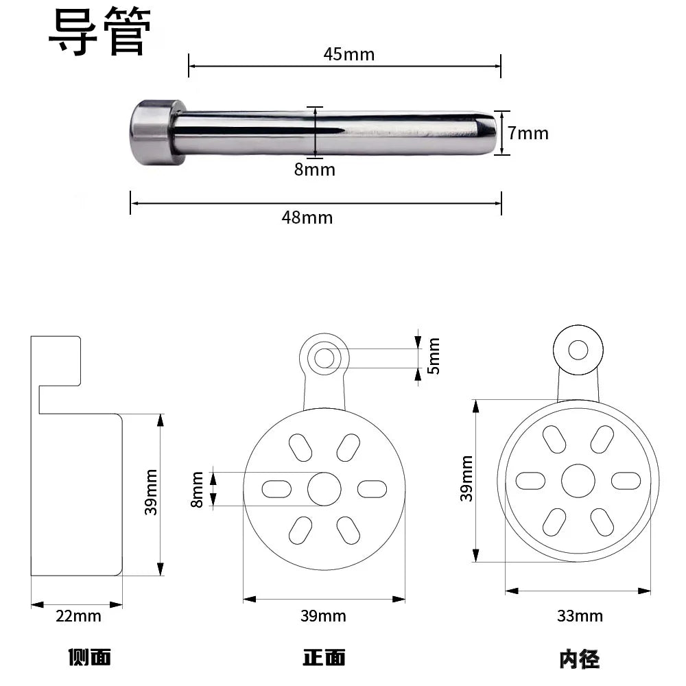 Stainless Steel Flat Cap Chastity Cage Lock w/ Air Hole Catheter for Anti-Escape Male Convenient Urination Penis Cage Exerciser