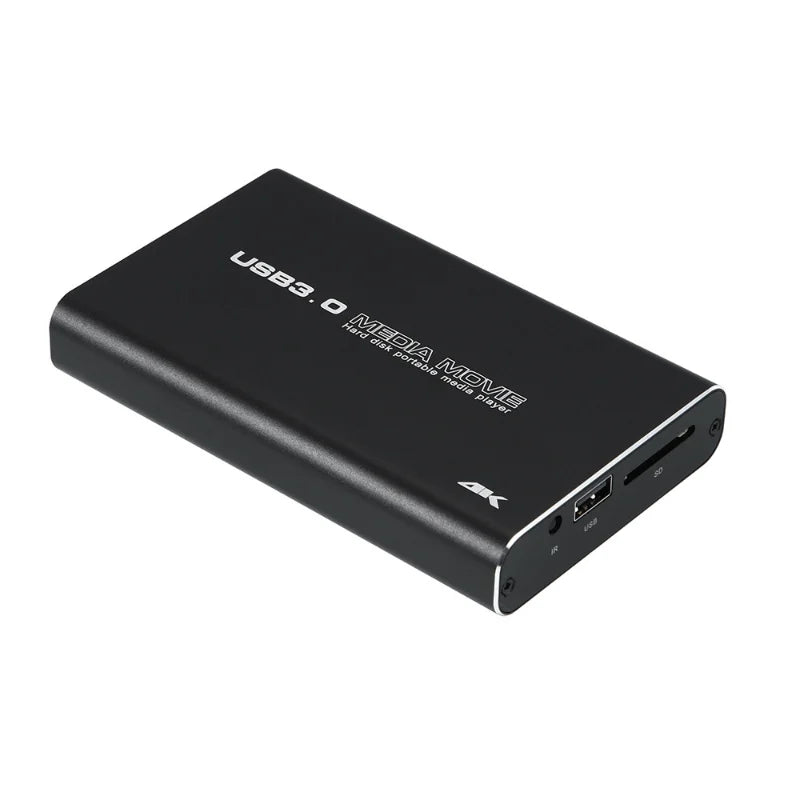 Wholesale HD Video Player with U Disk and SD Card Support - Built-in Hard Drive - USB 3.0 - 4K HDMI Output