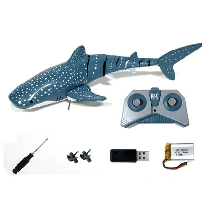 Smart Rc Remote Controlled Shark Charging Bionic Electric Motor Fish Simulation Rocking Fish Summer Children's Water Toys