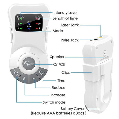 Nose Care Rhinitis Treatment Allergy Relief Low Frequency Laser Allergy Rhinitis Sinusitis Anti-snoring Treatment Device Massage