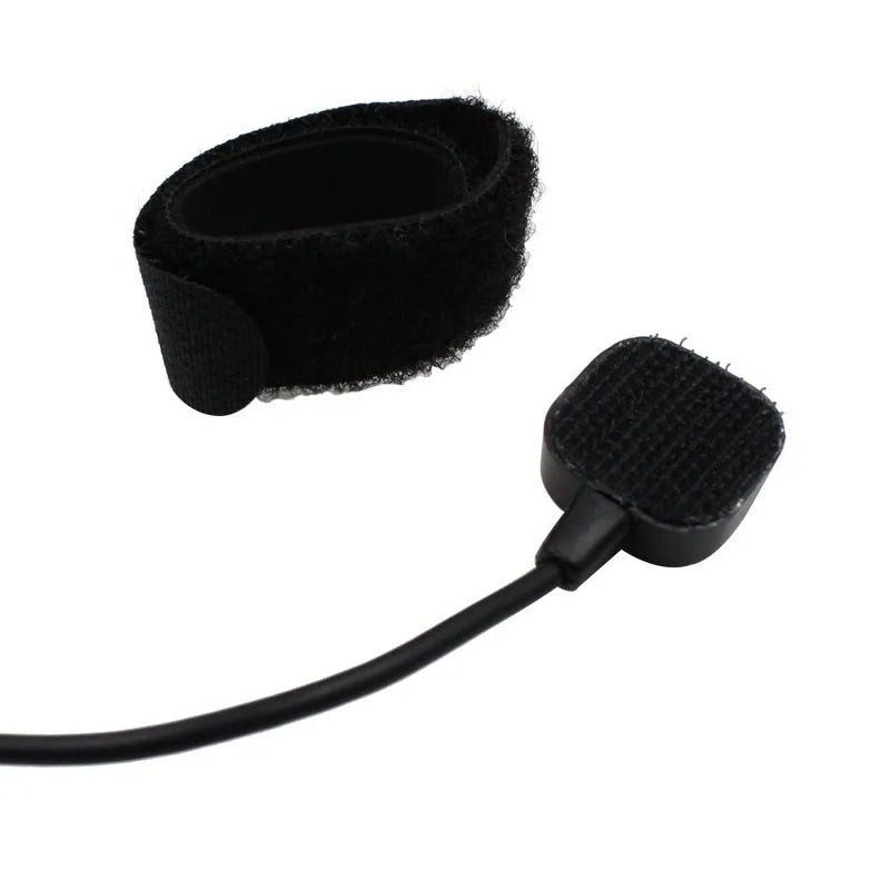 Yaesu Ear Bone Vibration Earpiece Finger PTT Mic Microphone Headset for Vertex VX-3R VX-2R FT-60R VX3R VX5R FT-60 VX-110 Radio