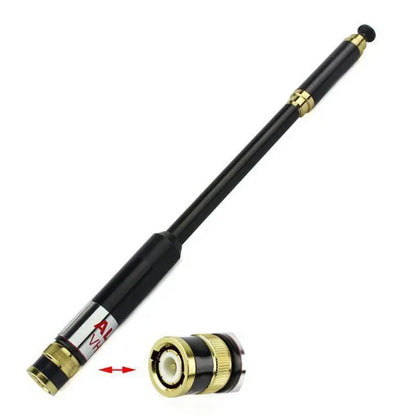 AL-800 SMA Male/SMA Female/BNC High Gain Dual Band Extendable Antenna for Baofeng UV-5R 888s Kenwood Walkie Talkie Accessories