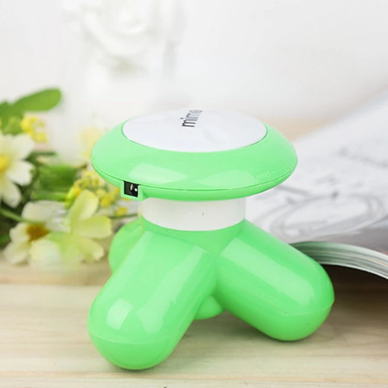 Mini Handled Electric Massager Body Wave Vibrating USB Massage Triangle Body Health care beauty Massager Small Massor Relaxation