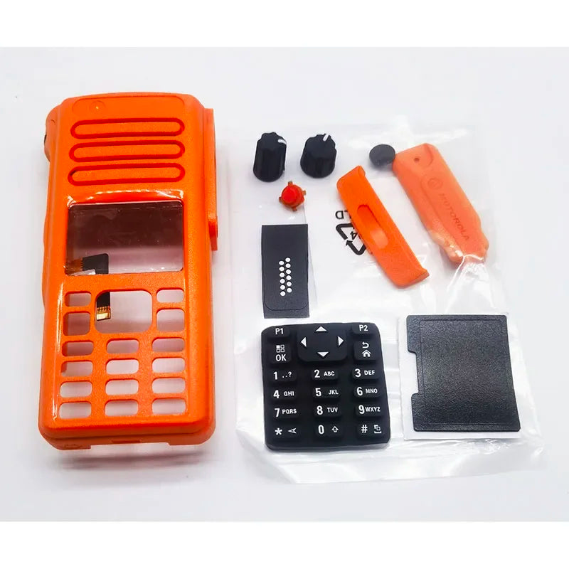 1pcs Colorful Front Case Cover Housing Repair Kit for Motorola XIR P8660 P8668 DP4800 DP4801 XPR7550 XPR7580 DGP8550 2-Way Radio