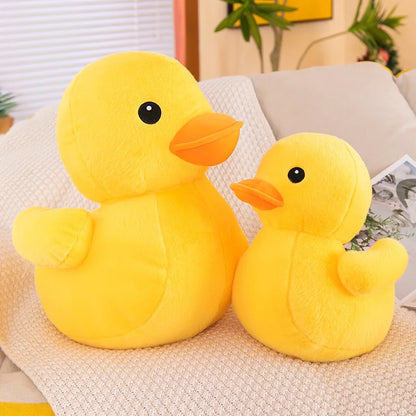 23cm-55cm Cute Big Yellow Duck Mini Plush Dolls Toy Soft Cartoon Stuffed Animal Toys Birthday Gifts for Girl Children Kids Baby