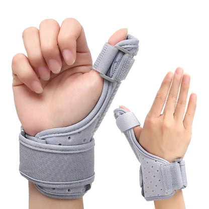 1PCS Thumb Finger Fixation Strap Fixed Belt Wrist Sprain Strap Hand Joint Rehabilitation Compression Exercise Practice Guard