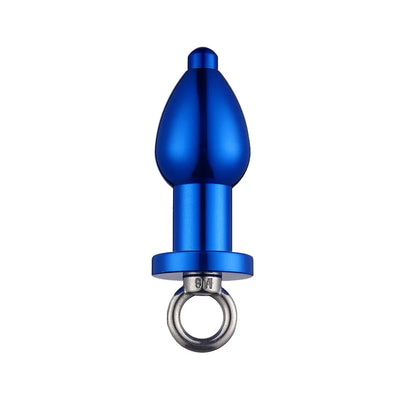 1PCS Metal Anal Plug Butt Plug Anal Cleaner Aluminum Alloy Removable Hollow Sex Toys for Couples Women Men