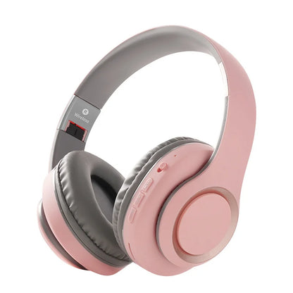 Wholesale Bluetooth Headphones D-812 - Over-Ear, High Battery Capacity, SD Card Slot, Stereo Sound, Wireless Bluetooth Earphones