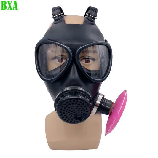 Respirator 87 Type Protective Gas Mask Full Face Chemical Safety Silica Gel Industrial Painting Spraying Organic Vapor Filter