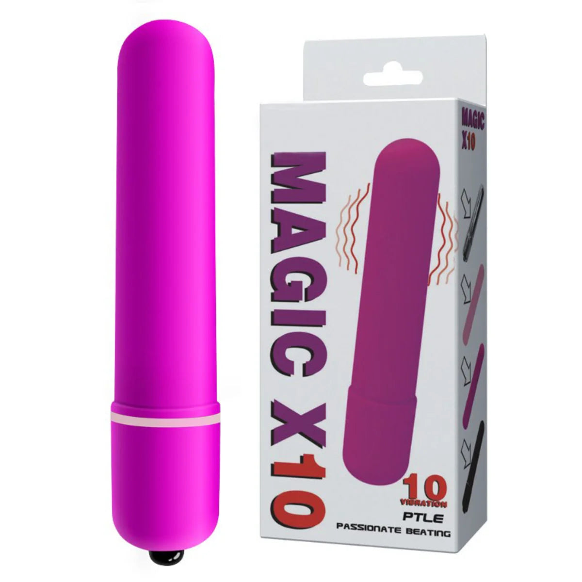 10-Function vibrations X10 Bullet Vibrator G Spot Massager sex Toys for Women Female Masturbation Vibrating Jump Love Egg