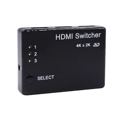 4K*2K HDMI Switcher 3 Input 1 Output HD Switcher HDMI Converter From Source Factory