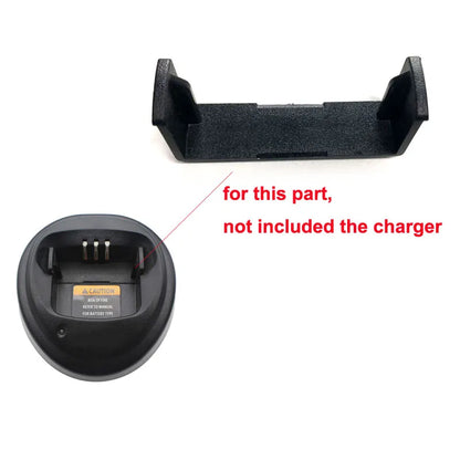 10pcs Battery Locating Rail Bracket Adapter for Motorola CP360 CP380 EP450 GP3138 GP3688 PM400 Rapid Battery Charger Inside