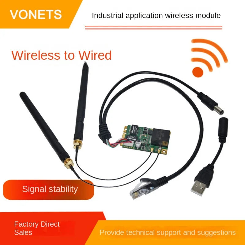 VONETS Wireless Remote Control Module, 2.4G Wireless, Serial Port WIFI Control, VM300