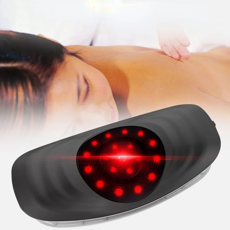 New Electric Traction Waist Massager Inflatable Back Posture Corrector Hot Compresses Muscle Relax Device Lumbar Spine Stretcher