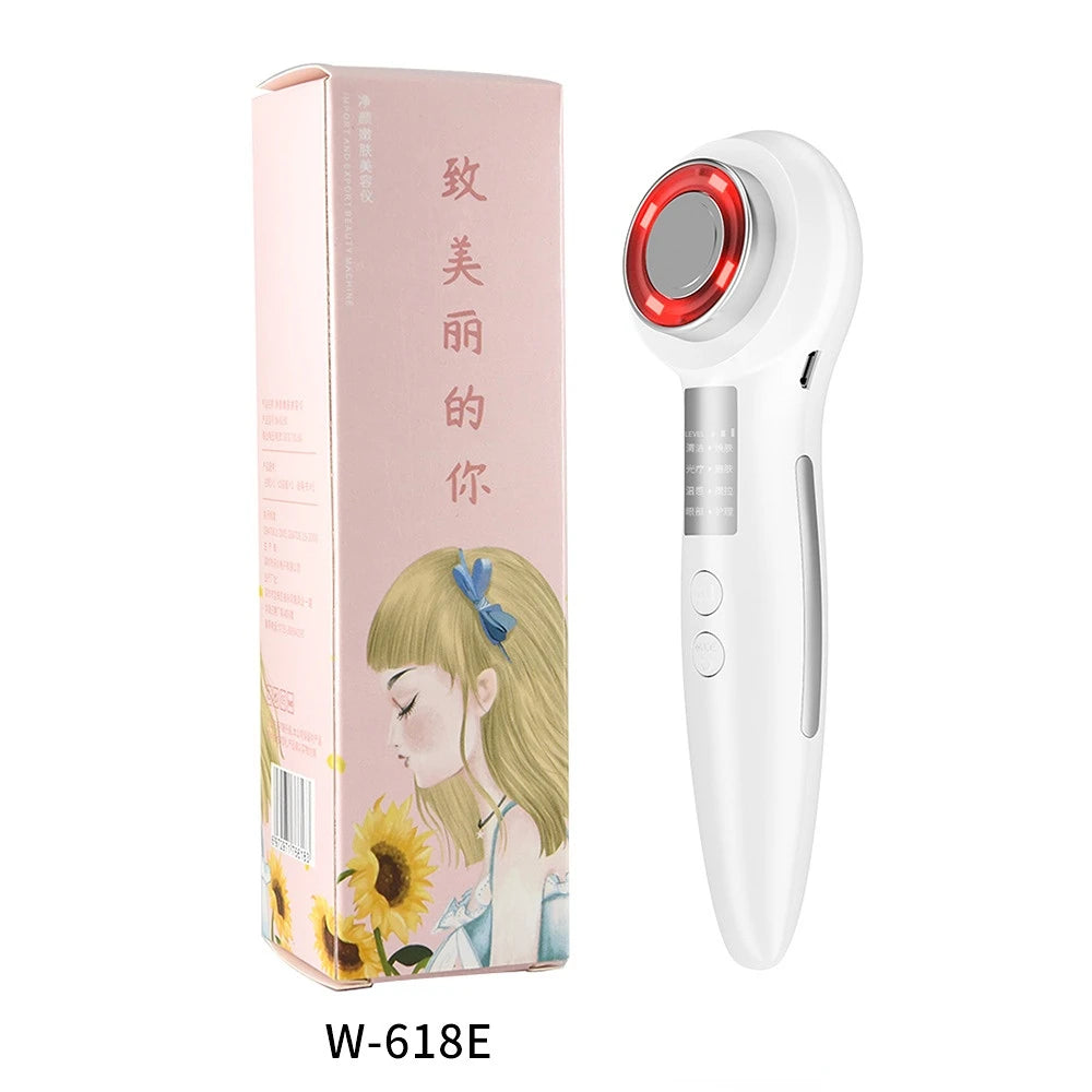 New Electric Facial Skin Care Face Massager Multifunctional Facial Massage Device Clean Face Skin Rejuvenation Lifting Tighten